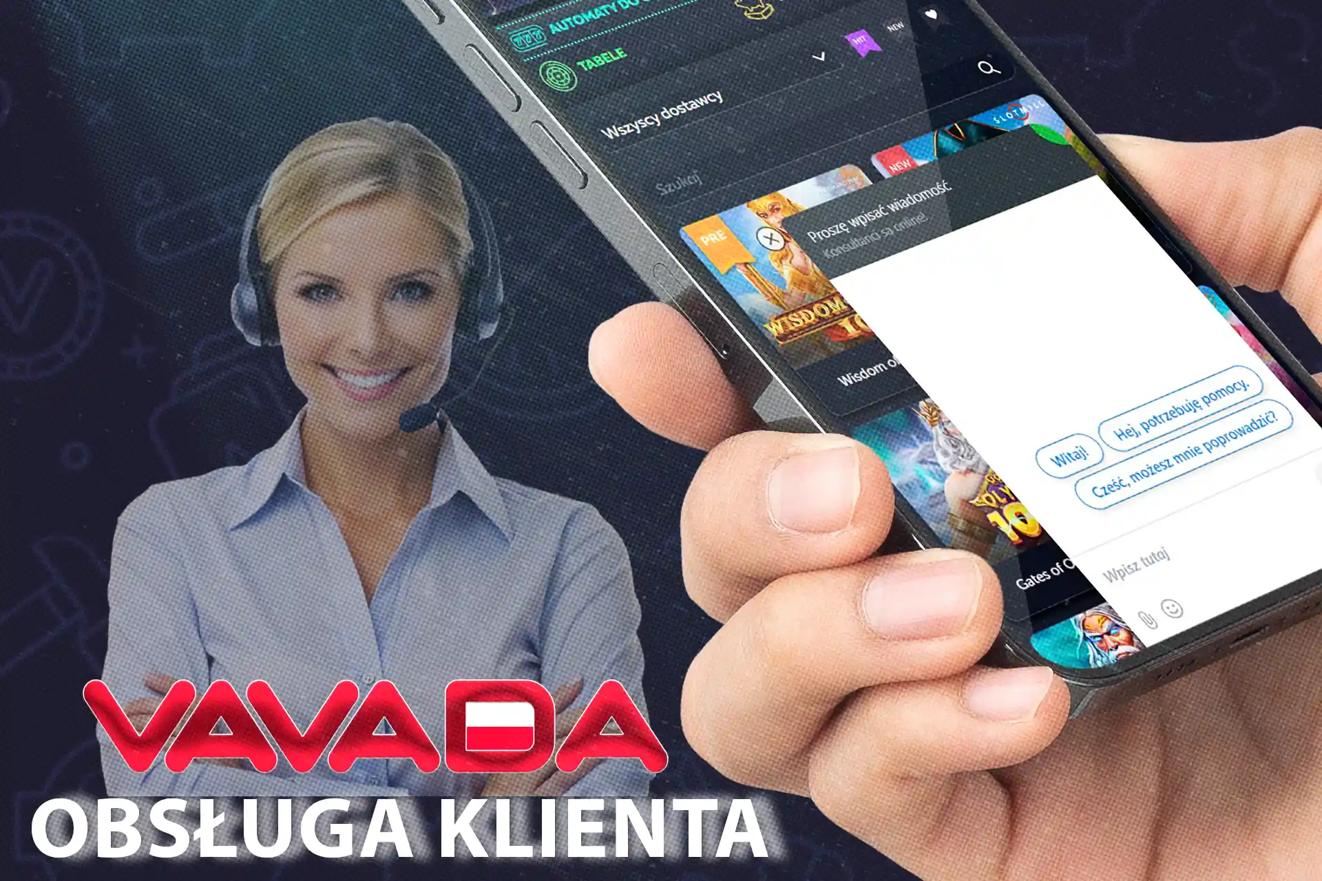 Obsługa klienta Vavada Casino – live chat 24/7 po polsku