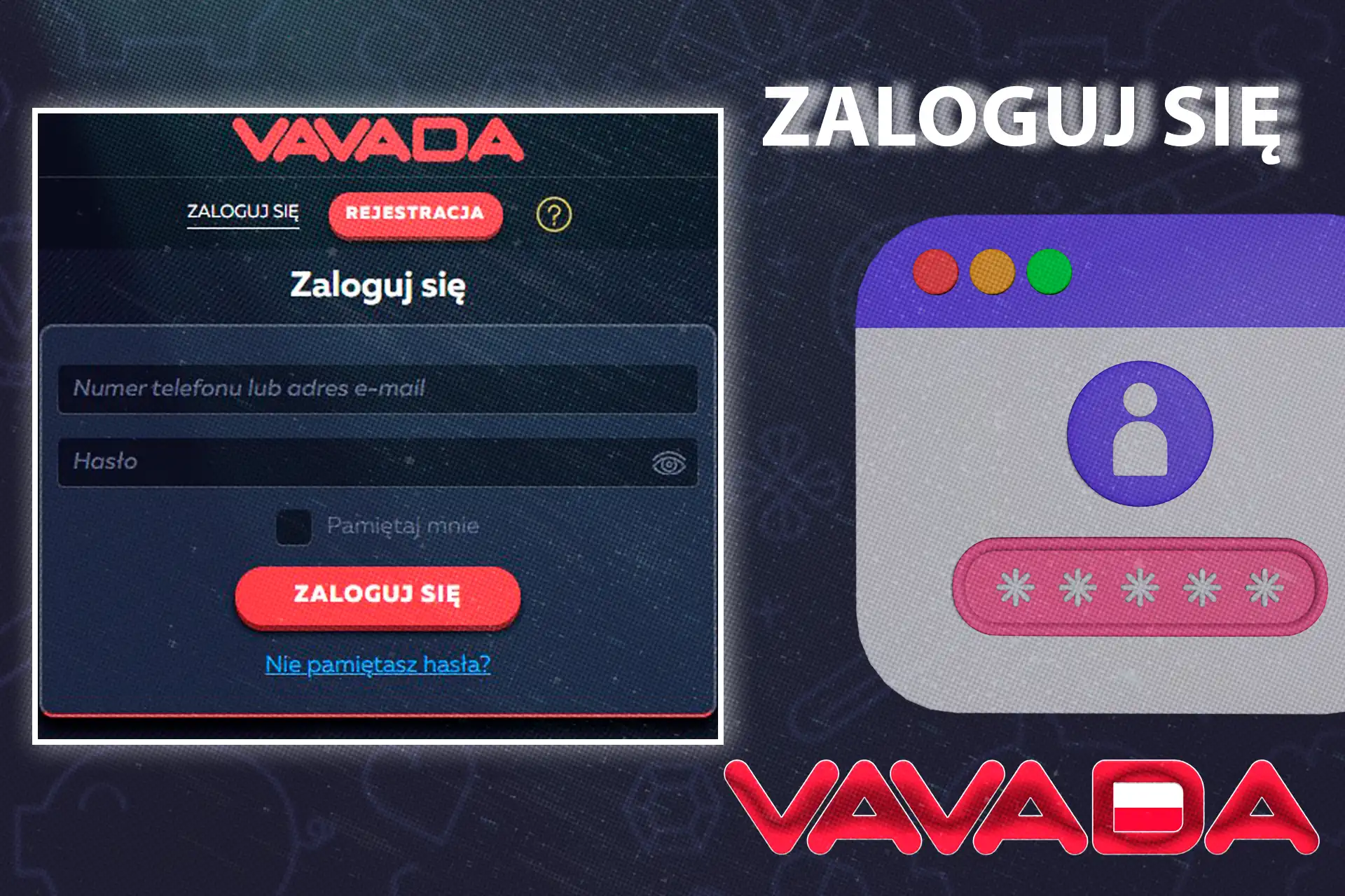 Vavada Casino logowanie – szybki dostęp do konta online